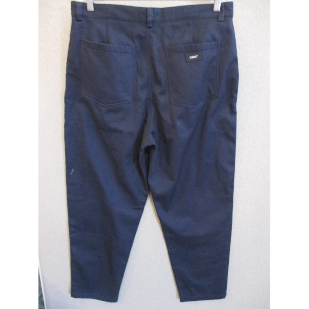 Berksha O. Drops Fleece Lined Chino Pants Size 34 NWT Drop Crotch Tapered - Picture 3 of 8